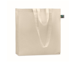 Fair Trade Katoenen Tas bedrukken 180 g/m2 Dun FairTrade kleur beige
