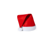 Rode en witte kerstman polyester hoed voor kinderen kleur rood