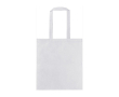 RPET non-woven boodschappentas met handvaten 70 gr/m2 kleur wit