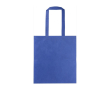 RPET non-woven boodschappentas met handvaten 70 gr/m2 kleur koningsblauw