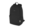 Antidiefstalrugzak van gerecycled pc met vakken 15,6 inch kleur zwart