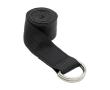 Eco yogariem van gerecycled polyester met hoes kleur zwart