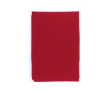 Wegwerpponcho van gerecycled plastic met capuchon onesize kleur rood