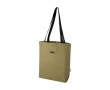 Veelzijdige tas van gerecycled GRS-katoen met 15” laptopvak kleur groen