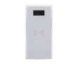 10.000 mAh gerecyclede plastic powerbank met 5W kleur wit