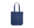 Tas met gerecycled katoen in diverse kleuren 220 g/m2 kleur blauw