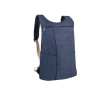 Denim rugzak met voorzakken en riemen 300 g/m2 kleur blauw