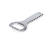 Kleurrijke aluminium flesopener met ophanggat kleur zilver