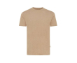 T-shirt van gerecycled en bio katoen 180 g/m2 Iqoniq Manuel kleur lichtbruin
