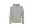 Zachte sweatshirt van ecokatoen 340 g/m2 Iqoniq Torres kleur lichtgrijs gemarmerd
