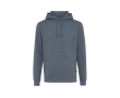 Zachte sweatshirt van ecokatoen 340 g/m2 Iqoniq Torres kleur gemarmerd donkerblauw