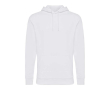 Sweater van gerecycled en bio katoen 340 g/m2 Iqoniq Jasper kleur wit