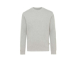 Eco-katoen gemêleerd sweatshirt Iqoniq Denali 340 g/m2 kleur lichtgrijs gemarmerd