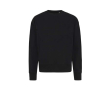 Oversized sweatshirt van ecokatoen 340 g/m2 Iqoniq Kruger kleur zwart