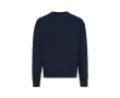 Oversized sweatshirt van ecokatoen 340 g/m2 Iqoniq Kruger kleur marineblauw