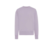 Oversized sweatshirt van ecokatoen 340 g/m2 Iqoniq Kruger kleur lila