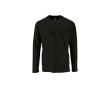 T-shirt 100% katoen met lange mouwen 190 g/m2 SOL'S Imperial kleur zwart