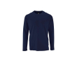 T-shirt 100% katoen met lange mouwen 190 g/m2 SOL'S Imperial kleur marineblauw