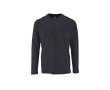 T-shirt 100% katoen met lange mouwen 190 g/m2 SOL'S Imperial kleur donkergrijs