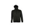 Fleece hoodie bedrukken met logo 320 g/m2 SOL'S Slam kleur zwart