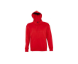 Fleece hoodie bedrukken met logo 320 g/m2 SOL'S Slam kleur rood