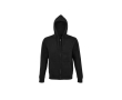 Heren sweatshirt van katoen en polyester 280 g/m2 SOL'S Spike kleur zwart