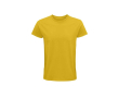 Biologische t shirts met bedrijfslogo kleur goud