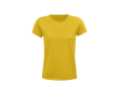 Katoenen bedrukte dames T-shirts, 150 g/m2 kleur goud