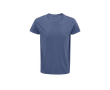 Eco t shirts met bedrijfslogo kleur jeans blauw