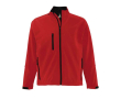 Jassen bedrukken softshell, 340 g/m2 kleur rood