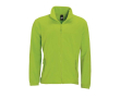Gepersonaliseerd fleece vest, 300 g/m2 kleur limoen groen
