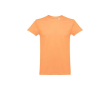 Katoenen T-shirts met logo, 190 g/m2 kleur koraal