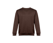 Bedrukte sweaters ronde hals, 300 g/m2 kleur donker bruin