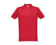 Bedrukte poloshirts in zes kleuren, 200 g/m2 kleur rood