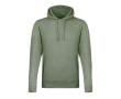 Unisex sweater van katoen en polyester 175 g/m2 MKT Landon kleur groen