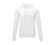Katoenen heren hoodie 240 g/m2 Elevate Essentials kleur wit