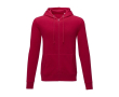 Katoenen heren hoodie 240 g/m2 Elevate Essentials kleur rood