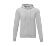 Katoenen heren hoodie 240 g/m2 Elevate Essentials kleur lichtgrijs