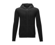 Katoenen heren hoodie 240 g/m2 Elevate Essentials kleur zwart