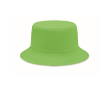 Katoenen vissershoed in diverse kleuren 260 g/m2 kleur limoen groen