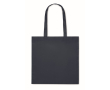 Non-woven RPET boodschappentas met lange hengsels 80 g/m2 kleur blauw