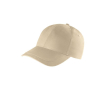 Pet van gerecycled katoen, met verstelbare gesp, 280 g/m5 kleur beige