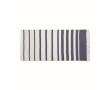 SEAQUAL® handdoek van gerecycled polyester 300g/m2, 70x140cm kleur blauw
