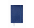 Notitieboekje van gerecycled PU met A5-binnenvak kleur blauw