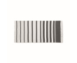 SEAQUAL® handdoek van gerecycled polyester 300g/m2, 70x140cm kleur grijs