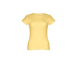 Katoenen T-shirts met logo voor vrouwen kleur khaki