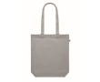 Organische canvas tas in kleur 270 g/m2 kleur grijs
