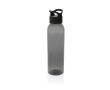 RPET bidon ideaal voor in de sportschool met schroefdop 650ml kleur zwart