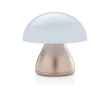 Draagbare tafellamp met touchfunctie en 2 lichtstanden kleur taupe