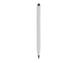 Potlood van gerecycled aluminium infinite inkt kleur wit